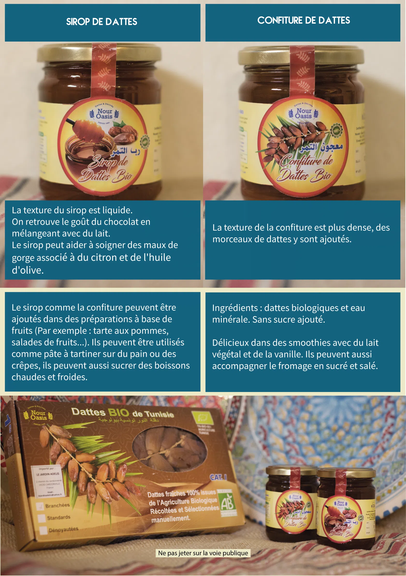 Flyer promotionnel conçu par l'agence Videocom pour le Jardin Adelis