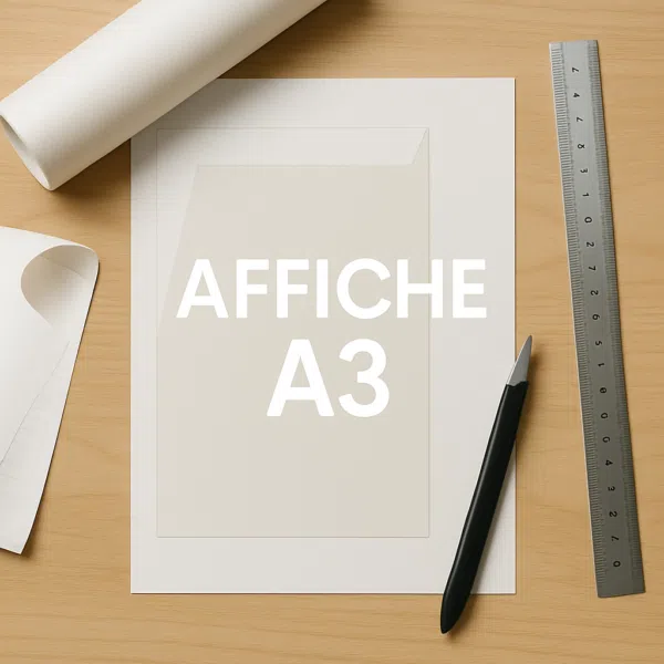 Création d’affiche A3 personnalisée – fichier PDF à imprimer